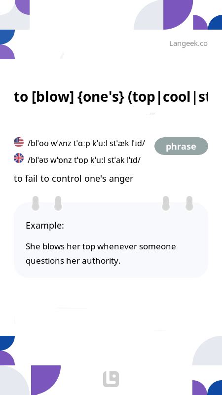 blow their stake meaning|BLOW YOUR LID/TOP/STACK .